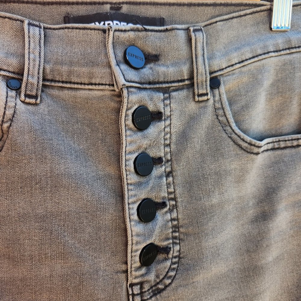 Express Button Fly Jeans - Picture 3 of 6